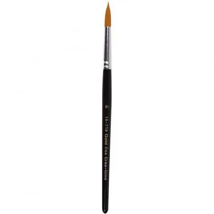 Gold Line Penslar, L: 20 cm, B: 7 mm, rund, 6 st./6 pk.