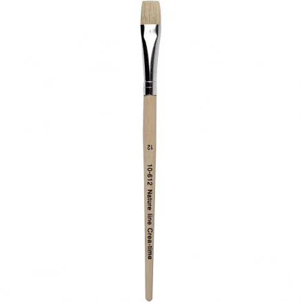 Nature Line Penslar, L: 19 cm, B: 11 mm, platt, 12 st./12 pk.