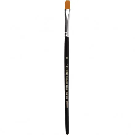 Gold Line Penslar, L: 18,5 cm, B: 8 mm, platt, 12 st./12 pk.